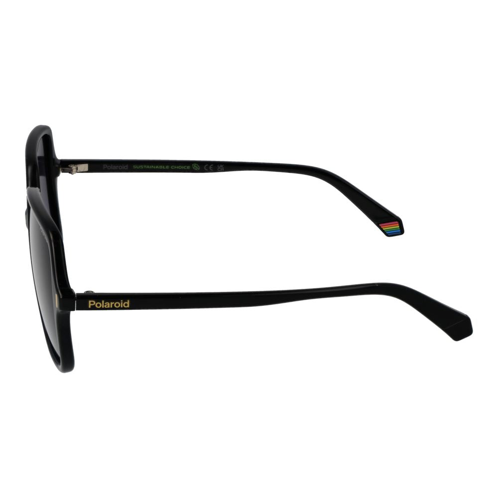 Lunettes de soleil Polaroid noires pour femmes