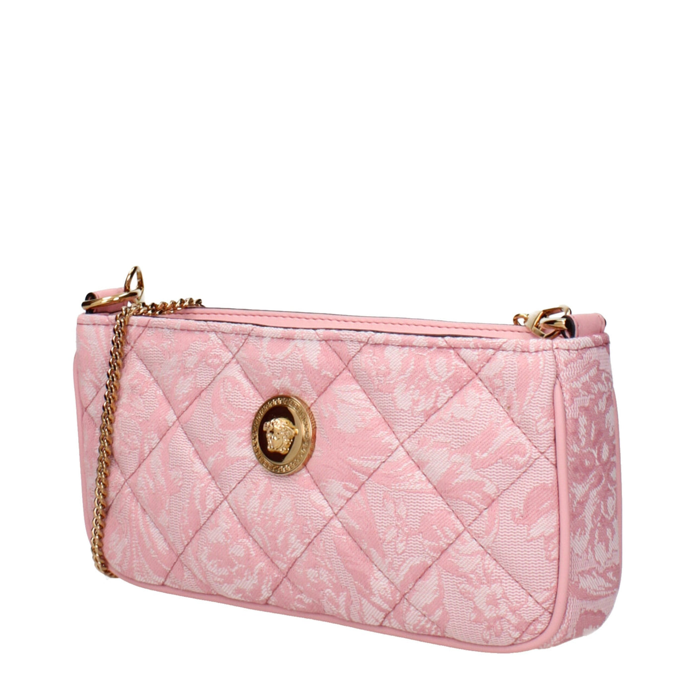 Sacs à bandoulière en tissu rose Versace