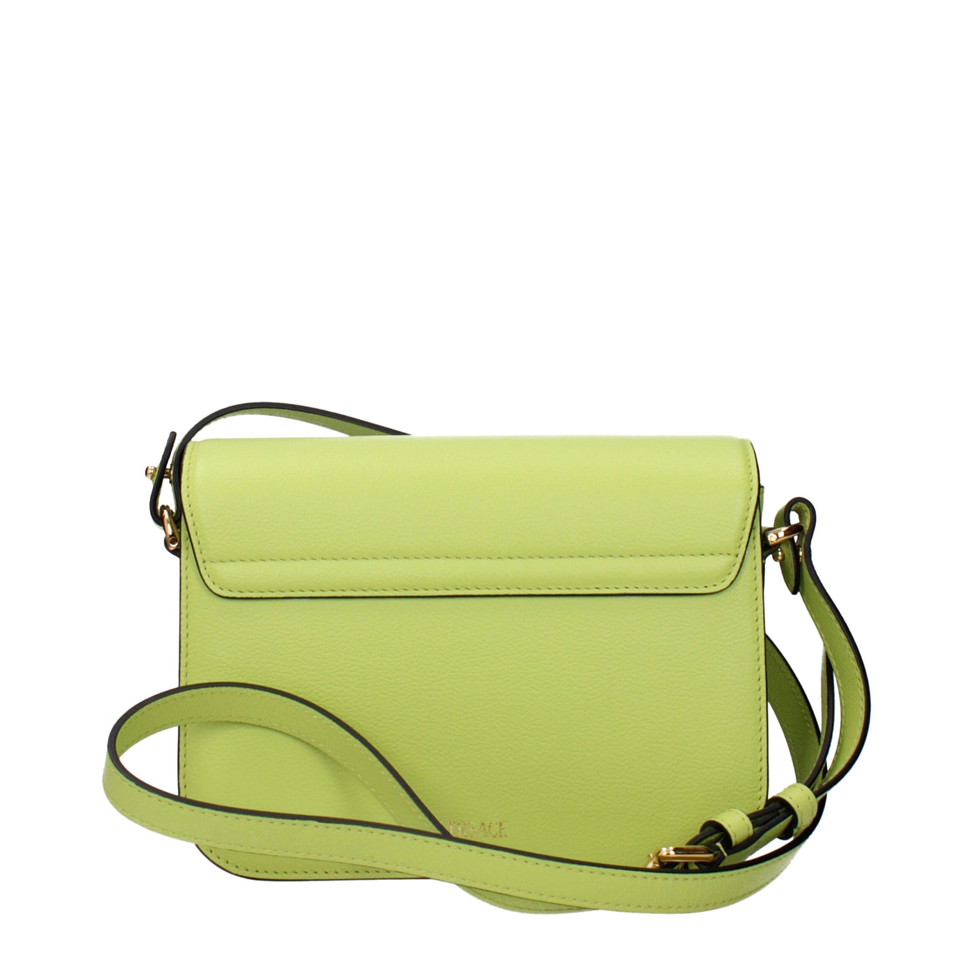 Sacs à bandoulière en cuir vert Versace