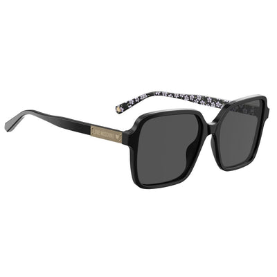 Lunettes de soleil Love Moschino en acétate noir