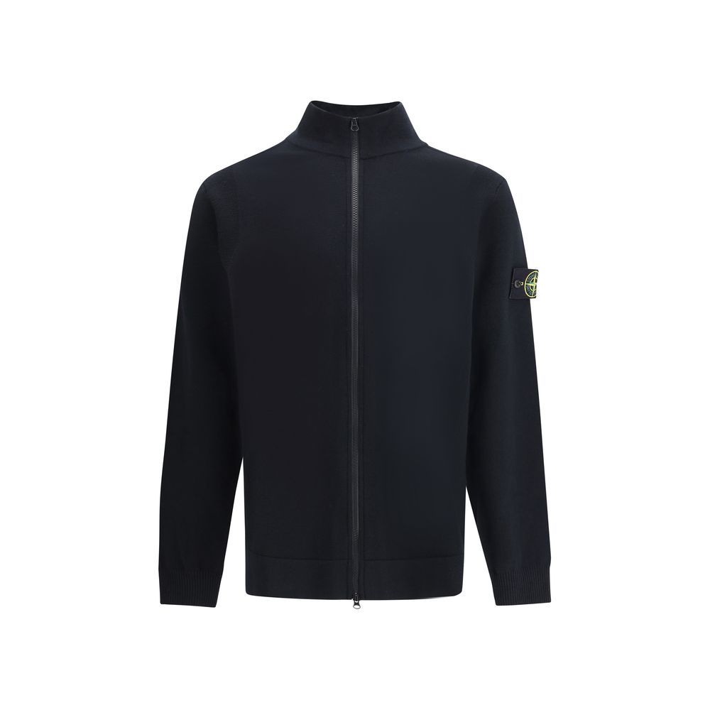 Cardigan en laine vierge Stone Island