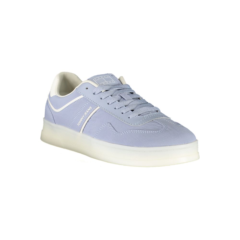 Tommy Hilfiger Blauwe Leren Dames Sneaker