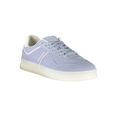 Tommy Hilfiger Blauwe Leren Dames Sneaker