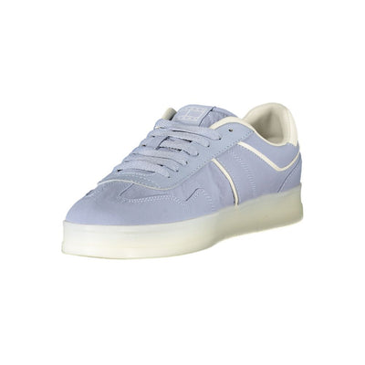 Tommy Hilfiger Blauwe Leren Dames Sneaker