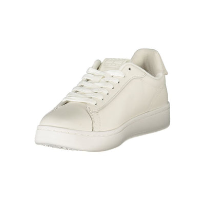 Tommy Hilfiger Witte Leren Dames Sneaker