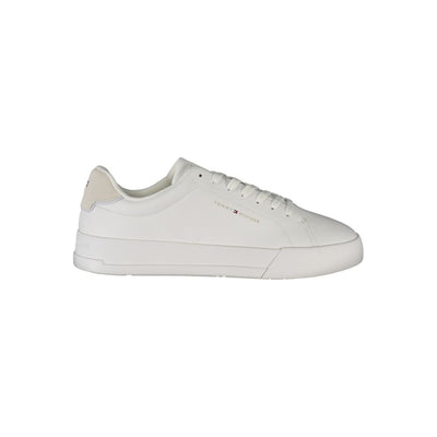Tommy Hilfiger witte leren herensneaker