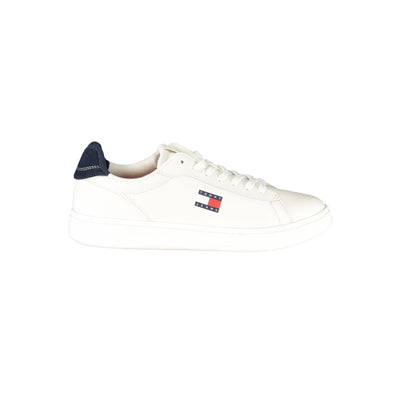 Tommy Hilfiger witte leren herensneaker