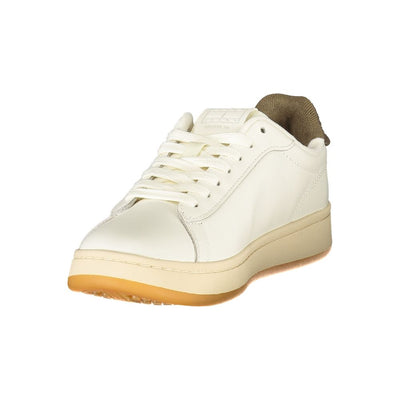 Tommy Hilfiger Witte Leren Dames Sneaker
