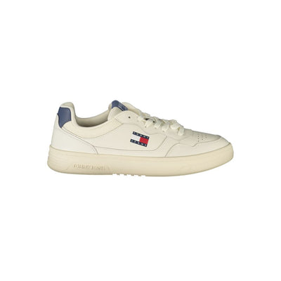 Tommy Hilfiger witte leren herensneaker