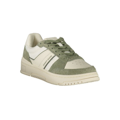 Tommy Hilfiger witte leren herensneaker