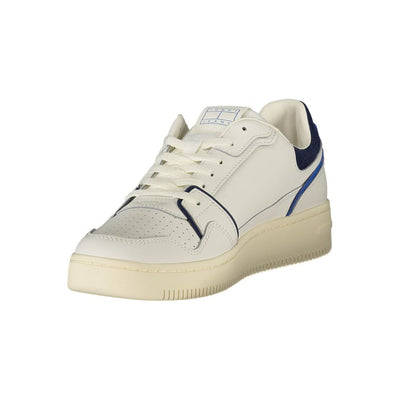 Tommy Hilfiger witte leren herensneaker