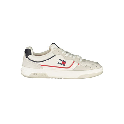 Tommy Hilfiger witte leren herensneaker