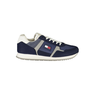 Tommy Hilfiger Blauwe Polyester Heren Sneaker
