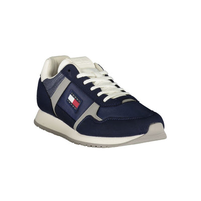 Tommy Hilfiger Blauwe Polyester Heren Sneaker