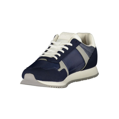 Tommy Hilfiger Blauwe Polyester Heren Sneaker