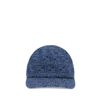 Fendi Denim borduursel honkbalpet