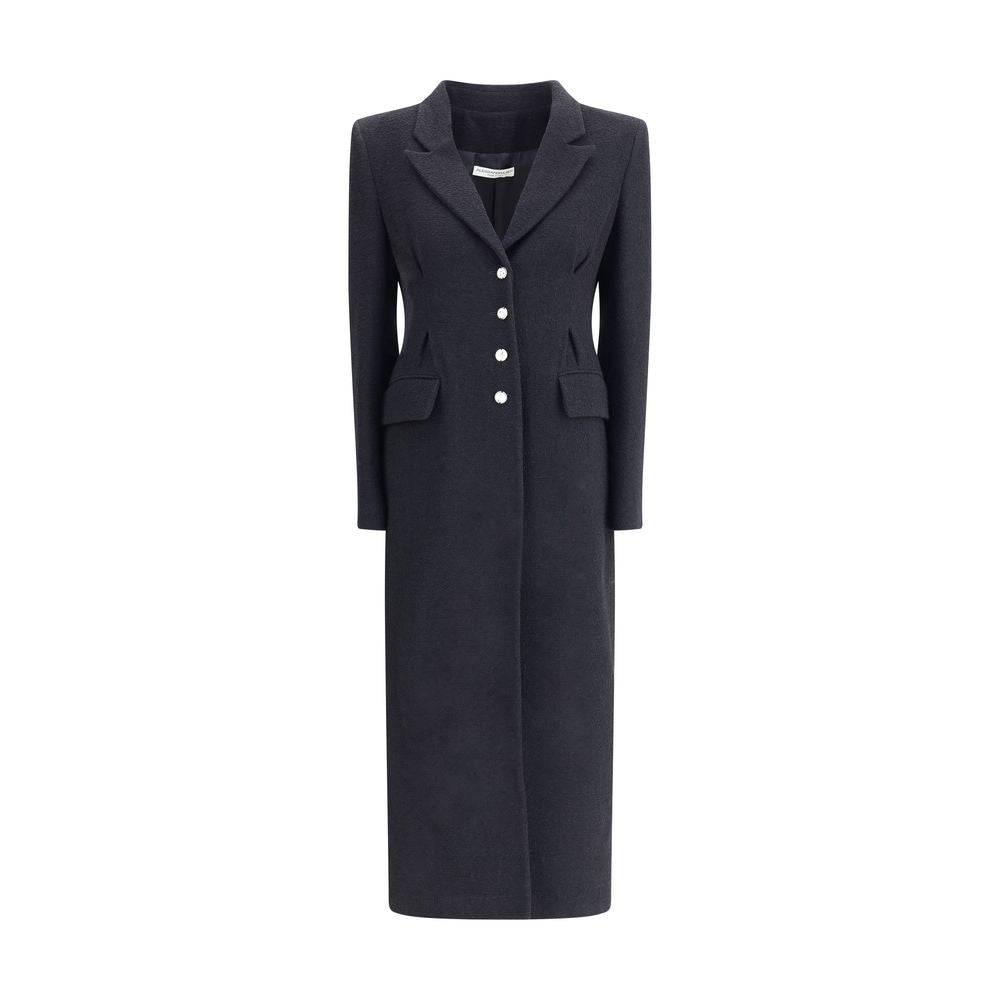 Manteau long en tweed Alessandra Rich