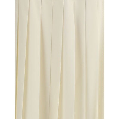 Alessandra Rich Pleated midi Skirt