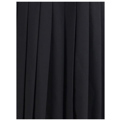 Alessandra Rich Pleated midi Skirt