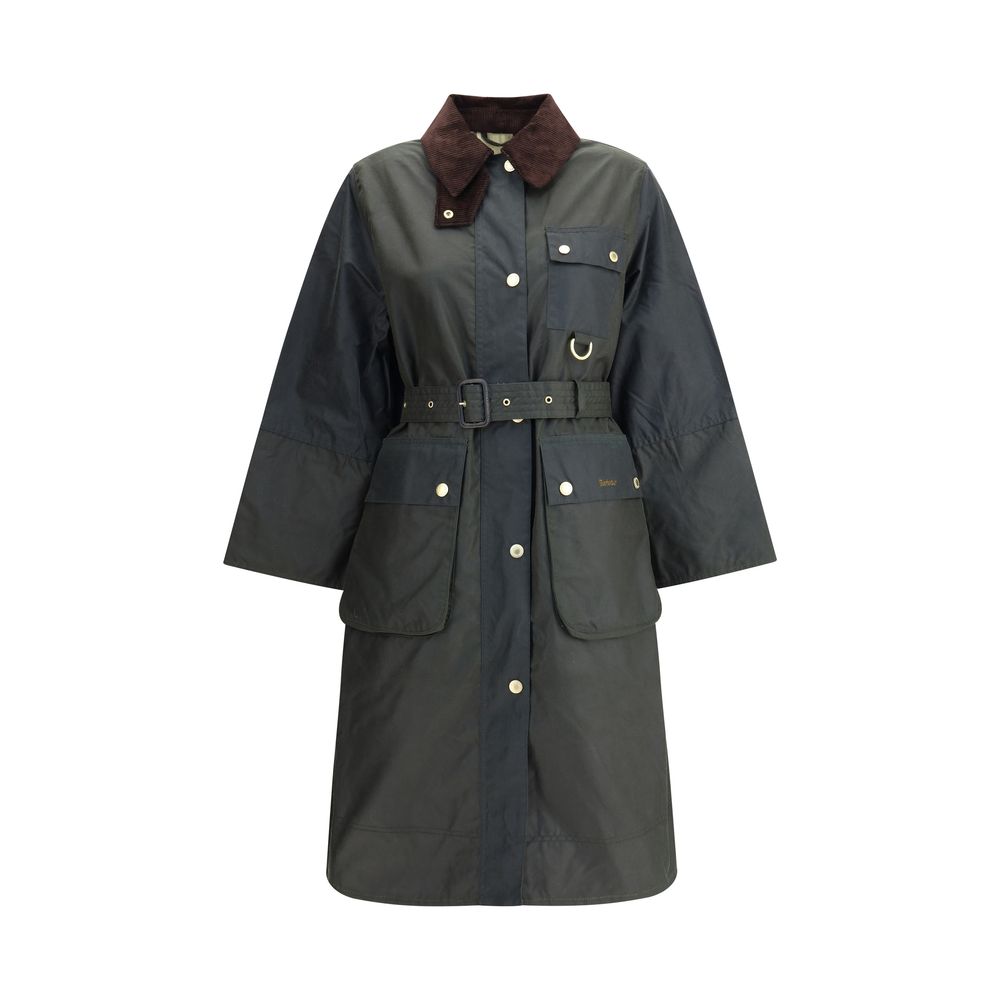 Barbour Milda gewaxte trenchcoat
