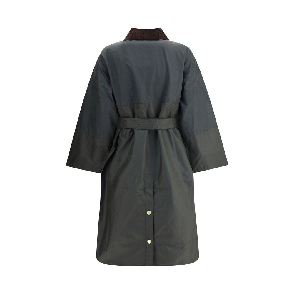 Barbour Milda gewaxte trenchcoat