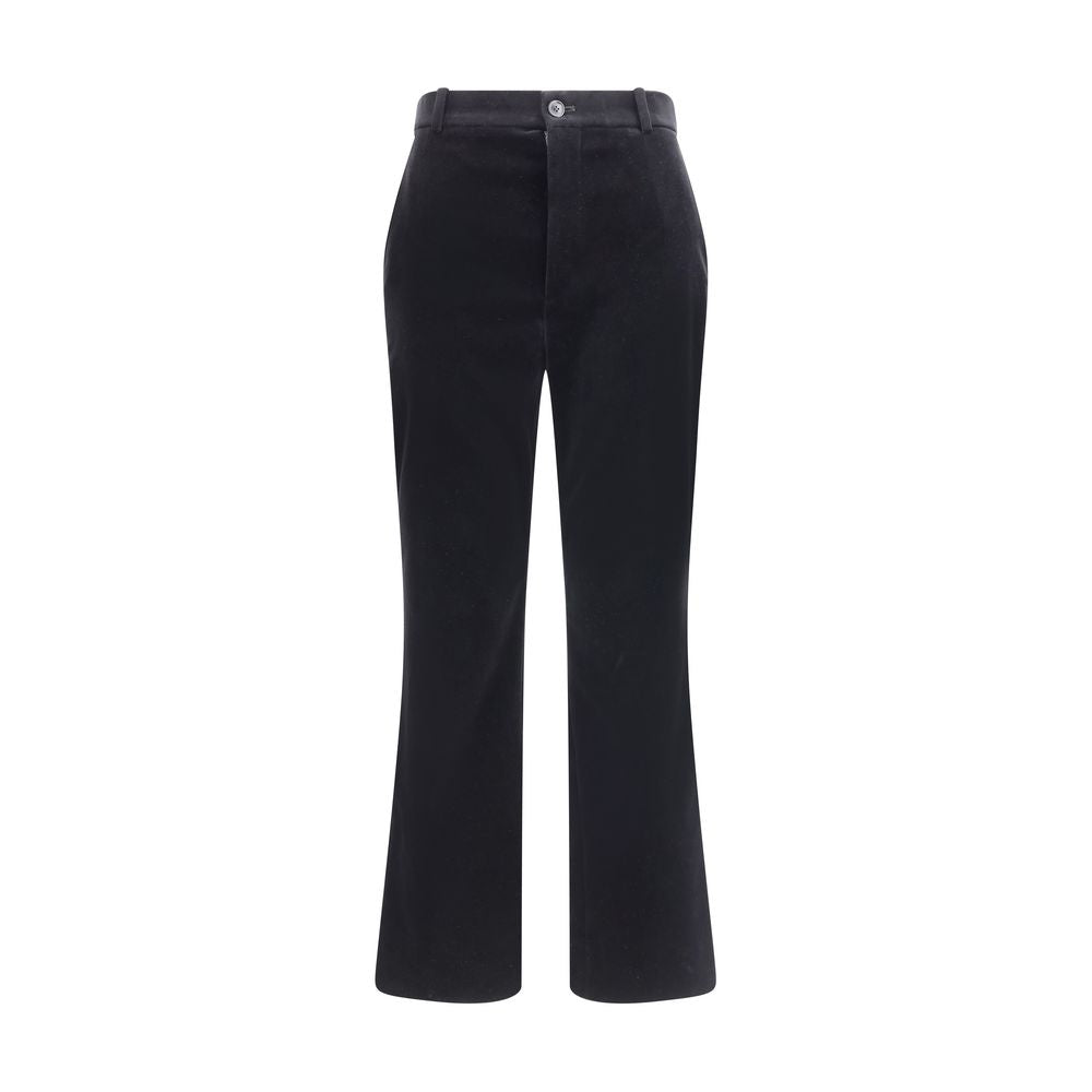 Pantalon en velours Saint Laurent