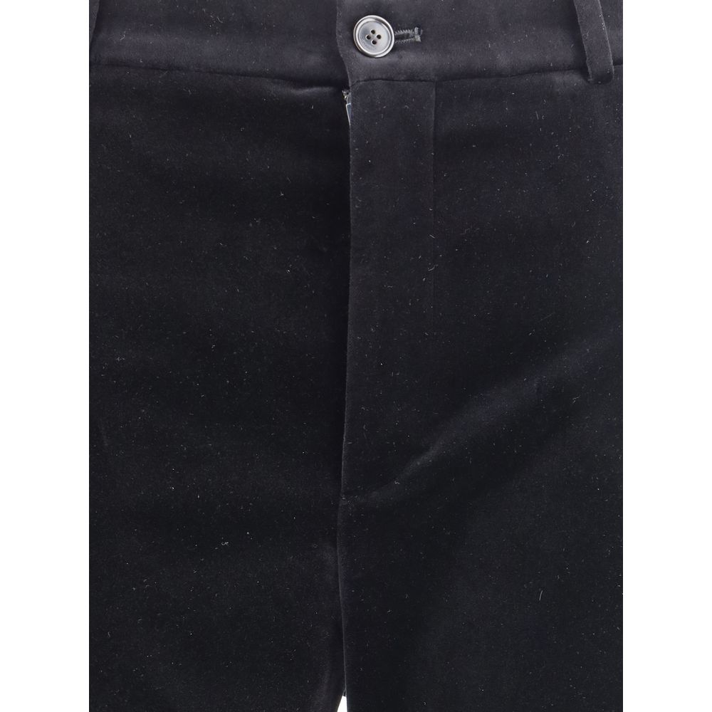 Pantalon en velours Saint Laurent