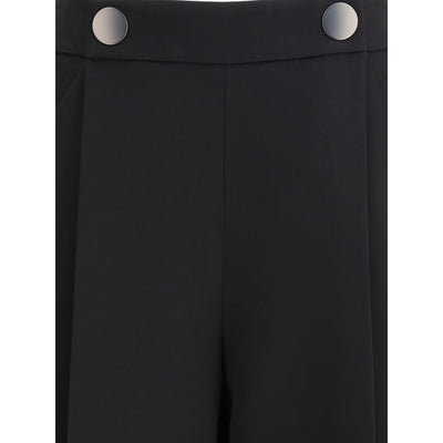 Pantalon à une pince en crêpe de soie cady Giorgio Armani