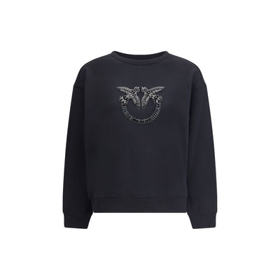 Sweat-shirt à logo brodé PINKO