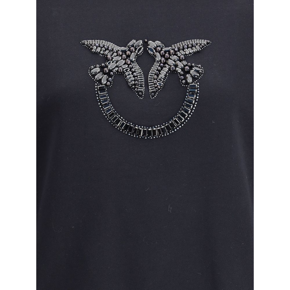 Sweat-shirt à logo brodé PINKO