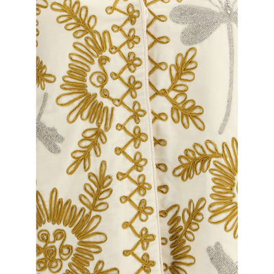 Forte_Forte Kimono en velours brodé