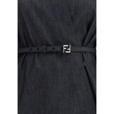 Fendi Chambray-jurk
