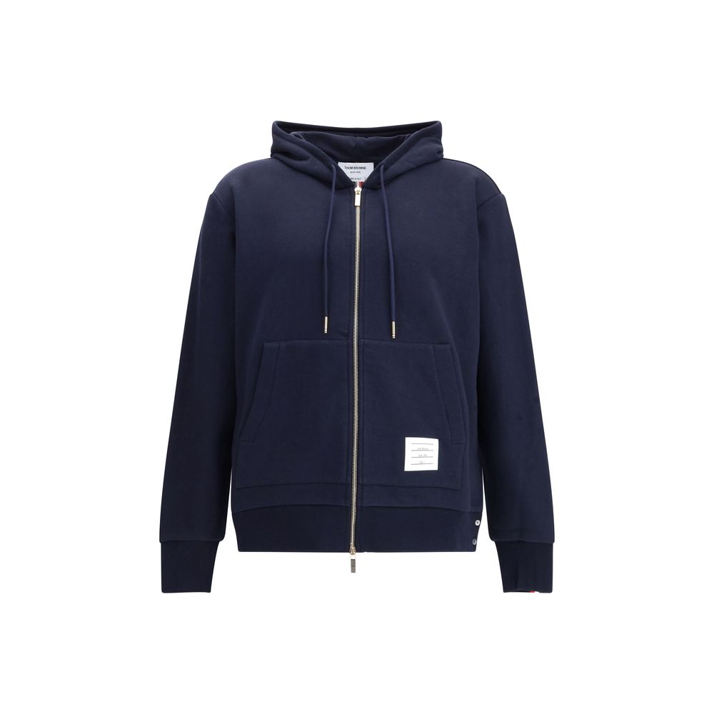 Pull à capuche zippé Thom Browne