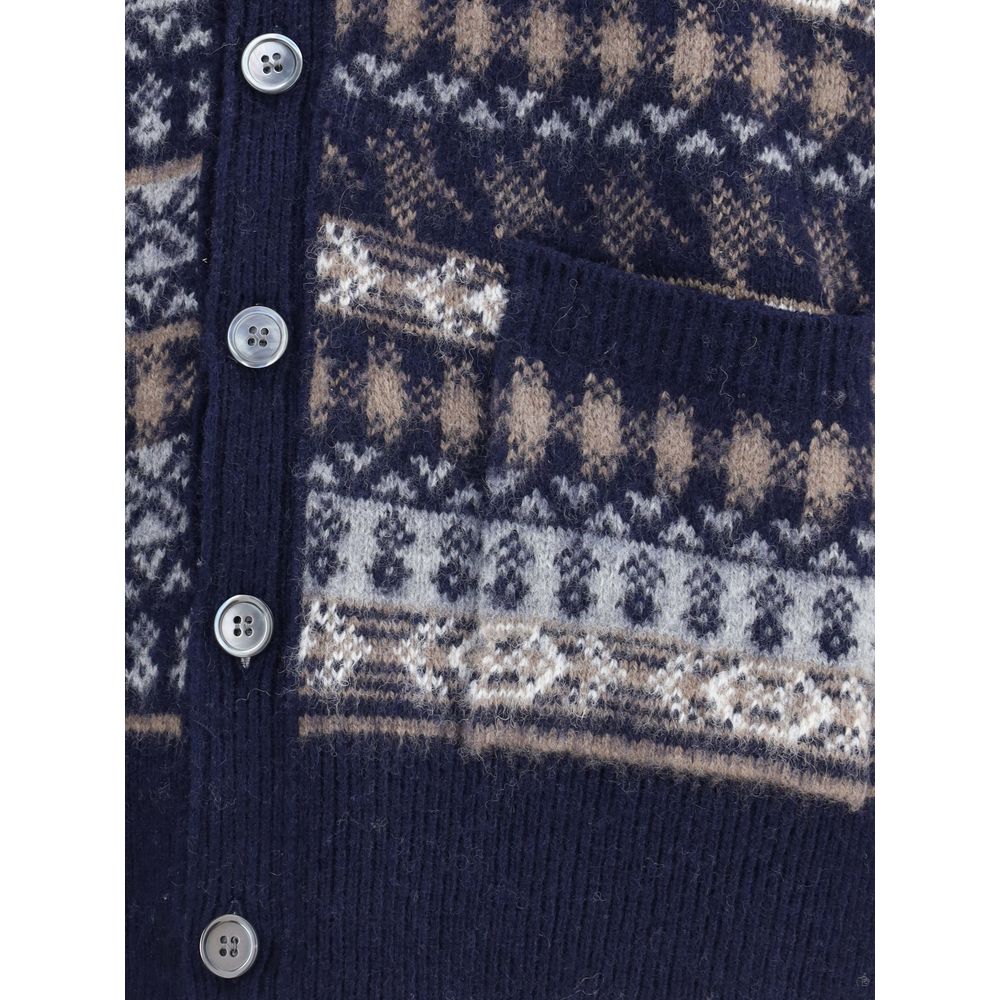 Cardigan Fair Isle de Thom Browne