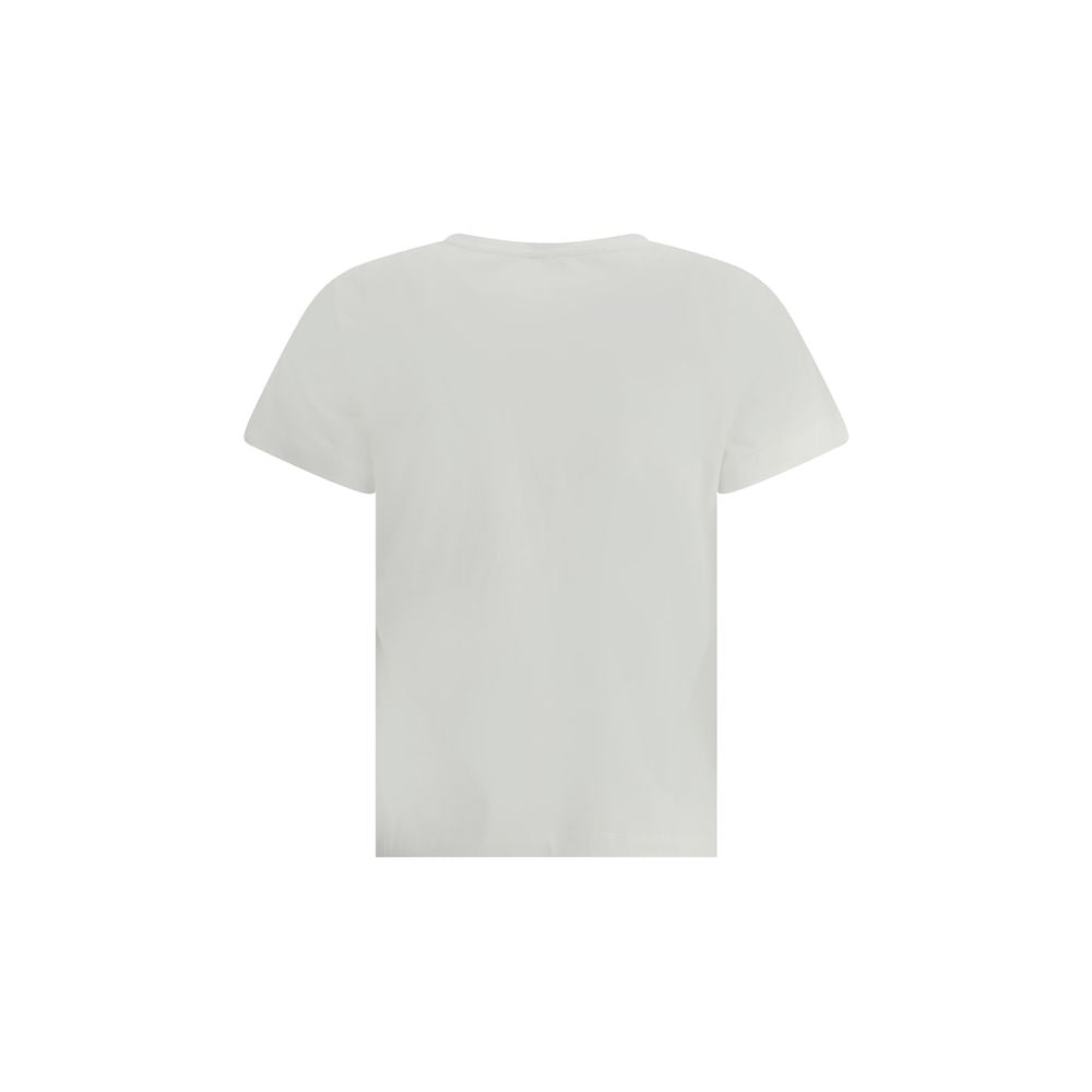 T-shirt avec logo brodé PINKO