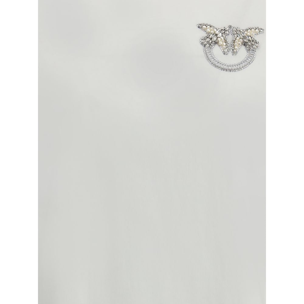 T-shirt avec logo brodé PINKO