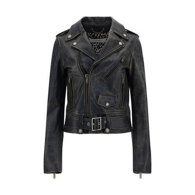 Veste en cuir Golden Goose