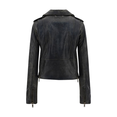 Veste en cuir Golden Goose