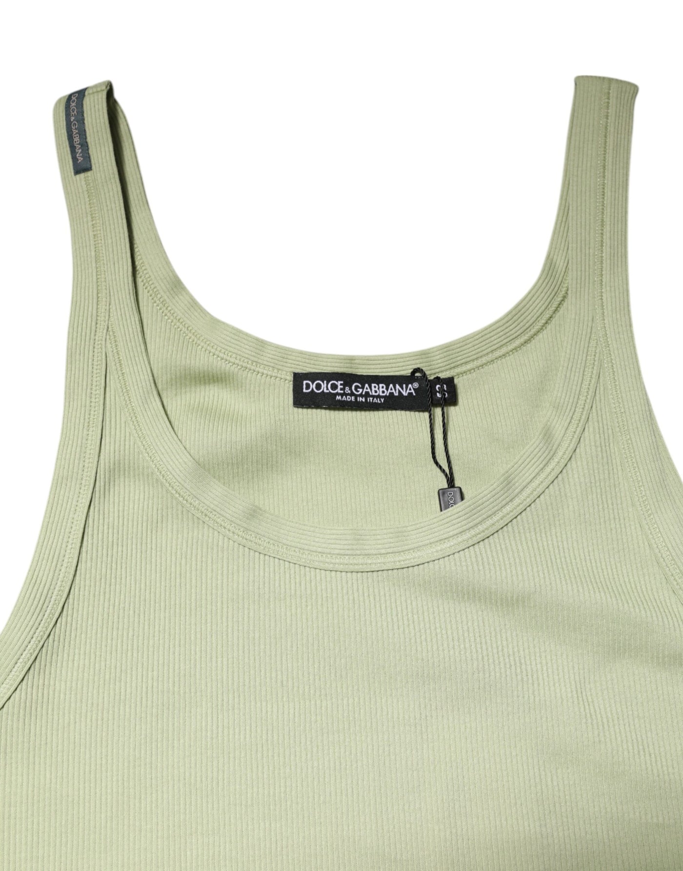 T-shirt sans manches vert clair Dolce &amp; Gabbana pour homme