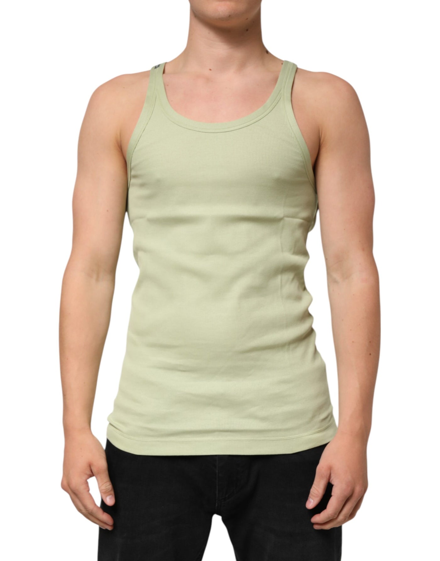 T-shirt sans manches vert clair Dolce &amp; Gabbana pour homme