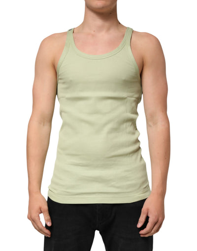 T-shirt sans manches vert clair Dolce &amp; Gabbana pour homme