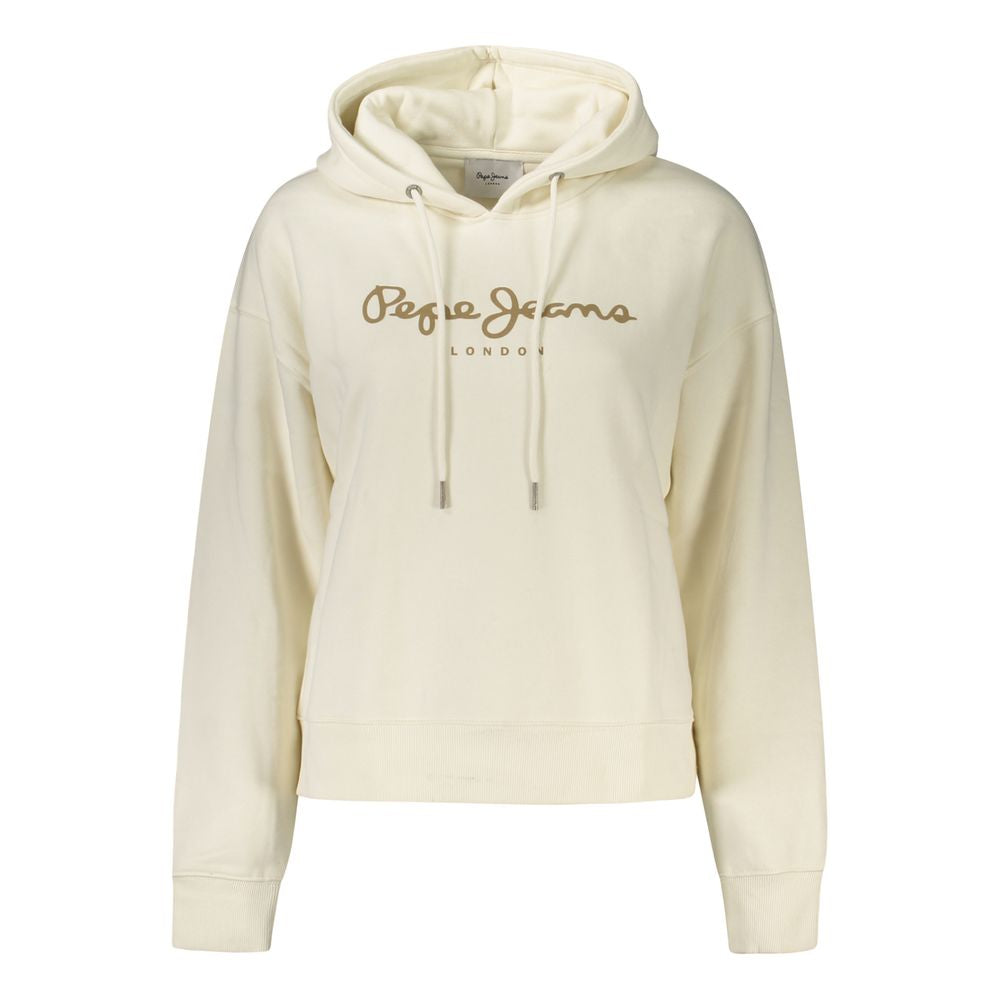 Pepe Jeans Witte Katoenen Damestrui