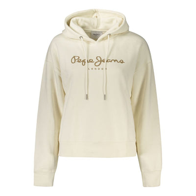 Pepe Jeans Witte Katoenen Damestrui