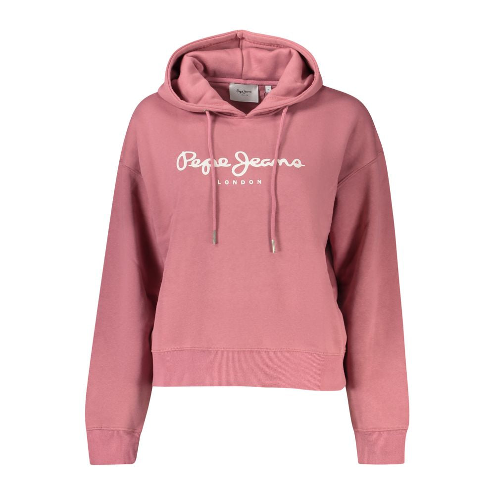 Pepe Jeans Roze Katoenen Damestrui