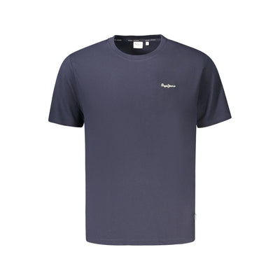 T-shirt bleu en coton biologique pour homme Pepe Jeans
