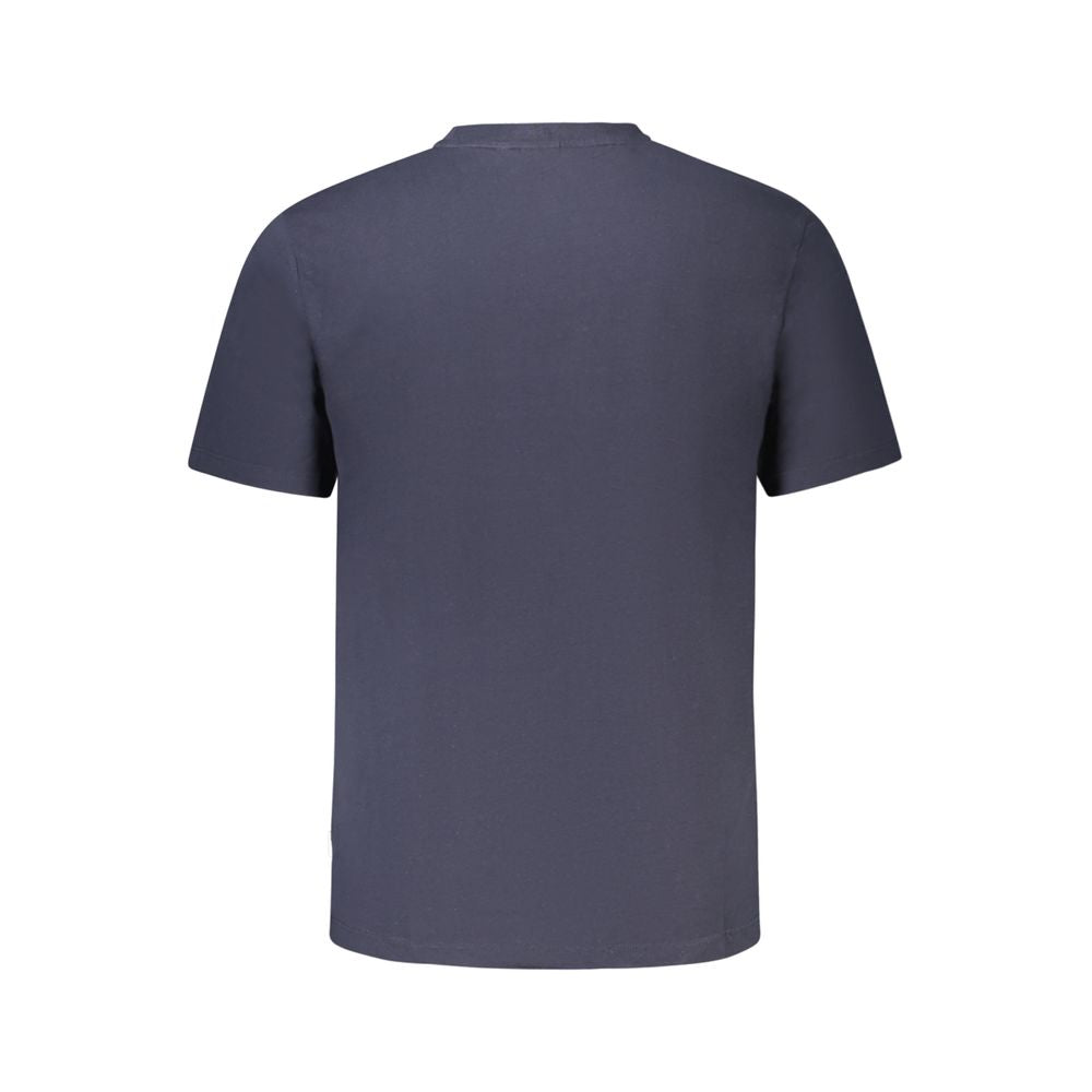 T-shirt bleu en coton biologique pour homme Pepe Jeans