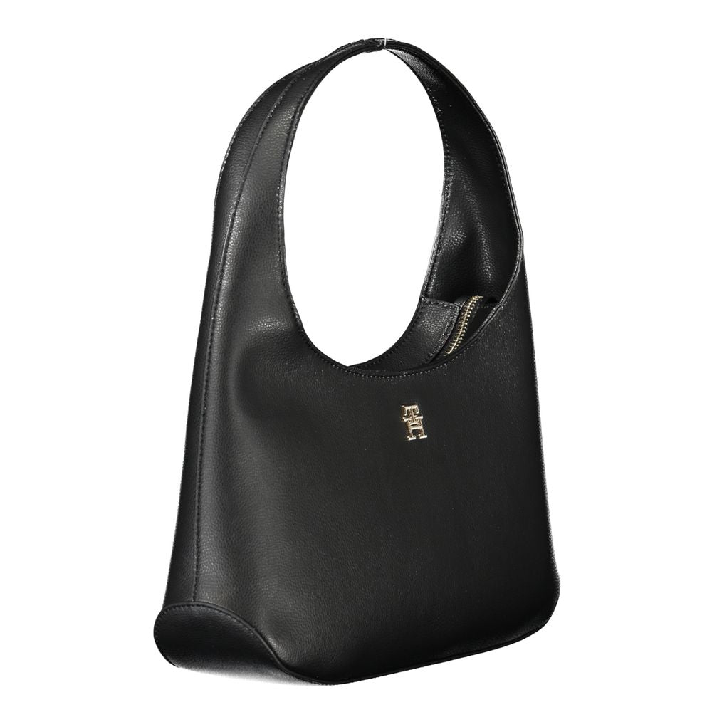 Sac à main Tommy Hilfiger en polyester noir