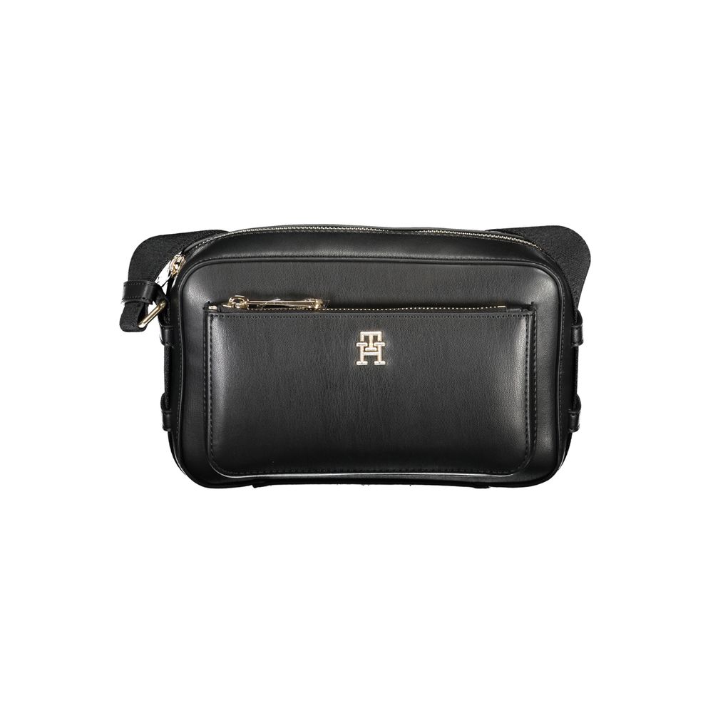 Sac à main Tommy Hilfiger en polyéthylène noir