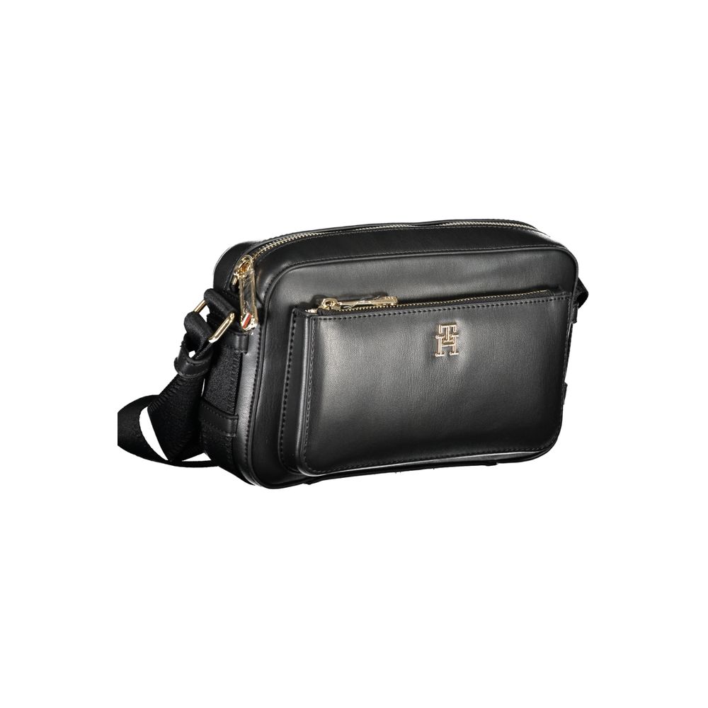 Sac à main Tommy Hilfiger en polyéthylène noir