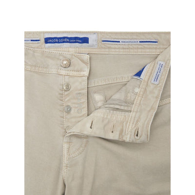 Jacob Cohen Beige Katoenen Jeans Denim